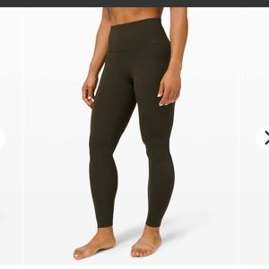 Lululemon Align 28” Dark Olive 8